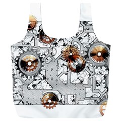 Gears Movement Machine Full Print Recycle Bag (xxl) by Semog4