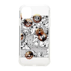 Gears Movement Machine Iphone 11 Tpu Uv Print Case by Semog4