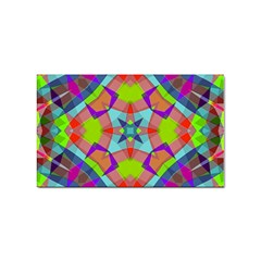 Farbenpracht Kaleidoscope Pattern Sticker Rectangular (100 Pack) by Semog4