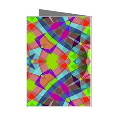 Farbenpracht Kaleidoscope Pattern Mini Greeting Cards (pkg Of 8)