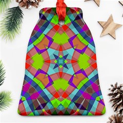 Farbenpracht Kaleidoscope Pattern Ornament (bell)