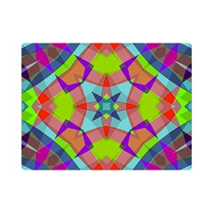 Farbenpracht Kaleidoscope Pattern Premium Plush Fleece Blanket (mini) by Semog4