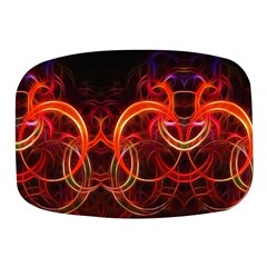 Background Fractal Abstract Mini Square Pill Box by Semog4