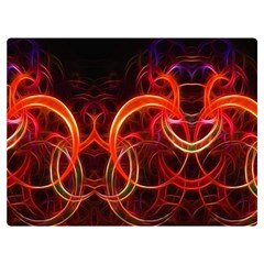 Background Fractal Abstract Premium Plush Fleece Blanket (extra Small) by Semog4