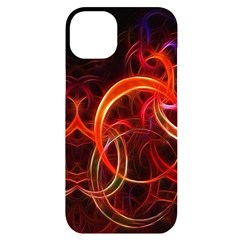 Background Fractal Abstract Iphone 14 Plus Black Uv Print Case