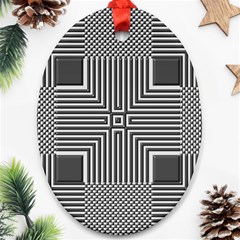 Construction Background Geometric Ornament (oval)