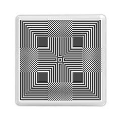 Construction Background Geometric Memory Card Reader (square) by Semog4