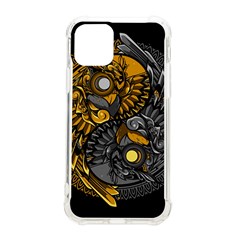 Yin Yang Owl Doodle Ornament Illustration Iphone 11 Pro 5 8 Inch Tpu Uv Print Case