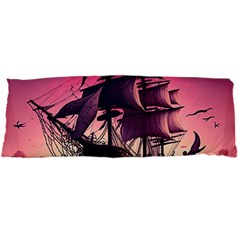 Ship Pirate Adventure Landscape Ocean Sun Heaven Body Pillow Case Dakimakura (Two Sides)