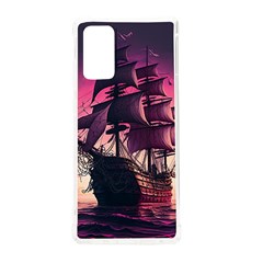 Ship Pirate Adventure Landscape Ocean Sun Heaven Samsung Galaxy Note 20 TPU UV Case