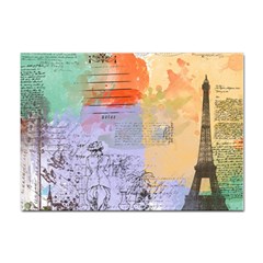 Scrapbook Paris Vintage France Sticker A4 (10 Pack) by Salman4z