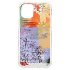 Scrapbook Paris Vintage France Iphone 12 Mini Tpu Uv Print Case	