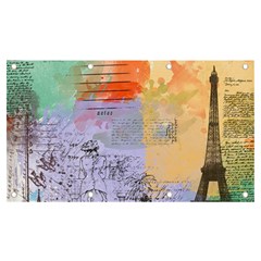 Scrapbook Paris Vintage France Banner And Sign 7  X 4 