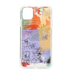 Scrapbook Paris Vintage France Iphone 11 Tpu Uv Print Case by Salman4z