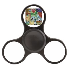 Stained Glass Rose Flower Finger Spinner by Salman4z