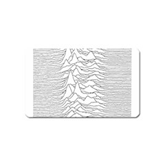 Joy Division Unknown Pleasures Post Punk Magnet (name Card) by Salman4z