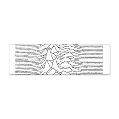 Joy Division Unknown Pleasures Post Punk Sticker Bumper (10 Pack) by Salman4z