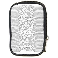 Joy Division Unknown Pleasures Post Punk Compact Camera Leather Case by Salman4z