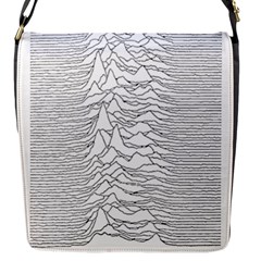 Joy Division Unknown Pleasures Post Punk Flap Closure Messenger Bag (s) by Salman4z