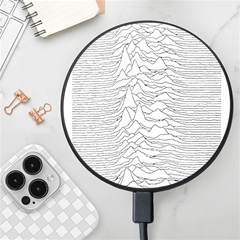 Joy Division Unknown Pleasures Post Punk Wireless Fast Charger(black)