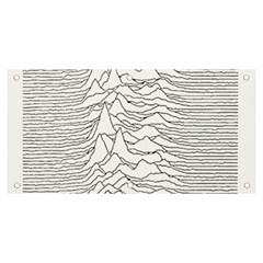 Joy Division Unknown Pleasures Post Punk Banner And Sign 6  X 3  by Salman4z