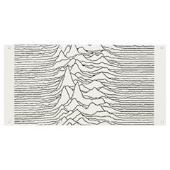 Joy Division Unknown Pleasures Post Punk Banner And Sign 8  X 4  by Salman4z