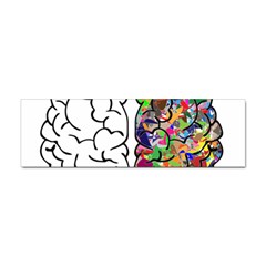 Brain Mind Aianatomy Sticker (bumper)