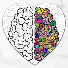 Brain Mind Aianatomy Jigsaw Puzzle (heart) by Salman4z