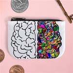 Brain Mind Aianatomy Mini Coin Purse Front