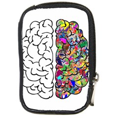 Brain Mind Aianatomy Compact Camera Leather Case by Salman4z