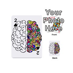 Brain Mind Aianatomy Playing Cards 54 Designs (mini) by Salman4z