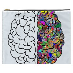 Brain Mind Aianatomy Cosmetic Bag (xxxl) by Salman4z