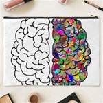 Brain Mind Aianatomy Cosmetic Bag (XXXL) Back