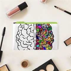 Brain Mind Aianatomy Cosmetic Bag (xs) by Salman4z