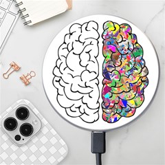 Brain Mind Aianatomy Wireless Fast Charger(white) by Salman4z