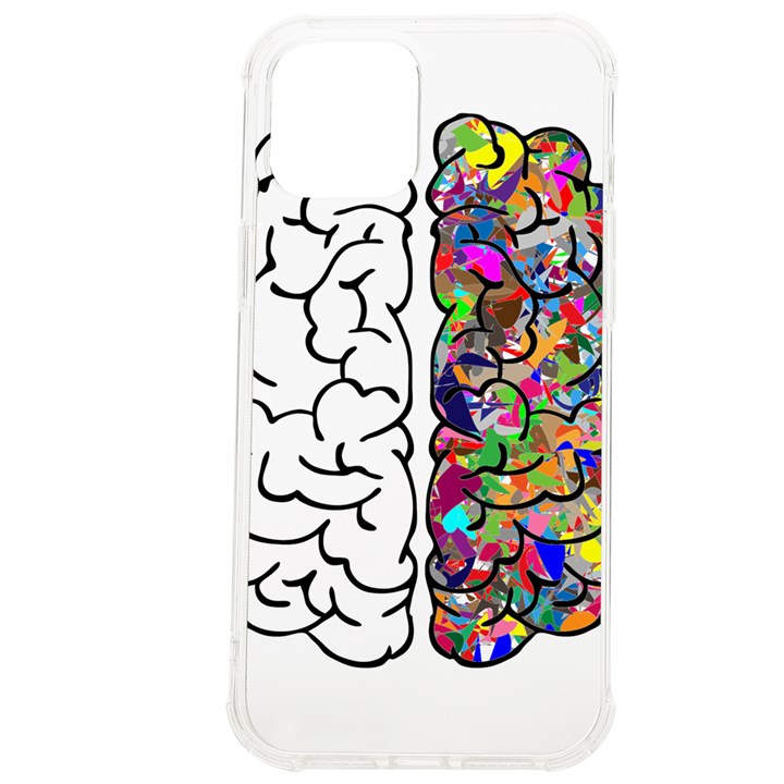 Brain Mind Aianatomy iPhone 12 Pro max TPU UV Print Case