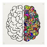 Brain Mind Aianatomy Banner and Sign 3  x 3  Front