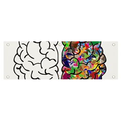 Brain Mind Aianatomy Banner And Sign 6  X 2  by Salman4z