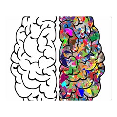 Brain Mind Aianatomy Premium Plush Fleece Blanket (large) by Salman4z