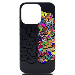 Brain Mind Aianatomy Iphone 14 Pro Black Uv Print Case