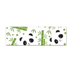 Giant Panda Bear Green Bamboo Sticker Bumper (10 Pack) by Salman4z