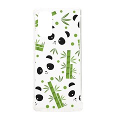 Giant Panda Bear Green Bamboo Samsung Galaxy Note 20 Tpu Uv Case by Salman4z