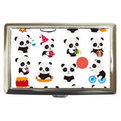 Giant Panda Bear Cuteness Cigarette Money Case by Salman4z