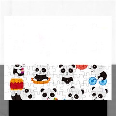 Giant Panda Bear Cuteness Rectangular Jigsaw Puzzl