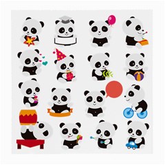 Giant Panda Bear Cuteness Medium Glasses Cloth by Salman4z