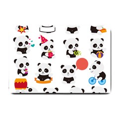 Giant Panda Bear Cuteness Small Doormat