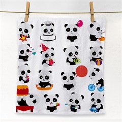 Giant Panda Bear Cuteness Face Towel