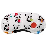 Giant Panda Bear Cuteness Sleeping Mask Front