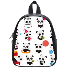 Giant Panda Bear Cuteness School Bag (Small)