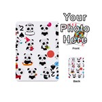 Giant Panda Bear Cuteness Playing Cards 54 Designs (Mini) Front - Spade2